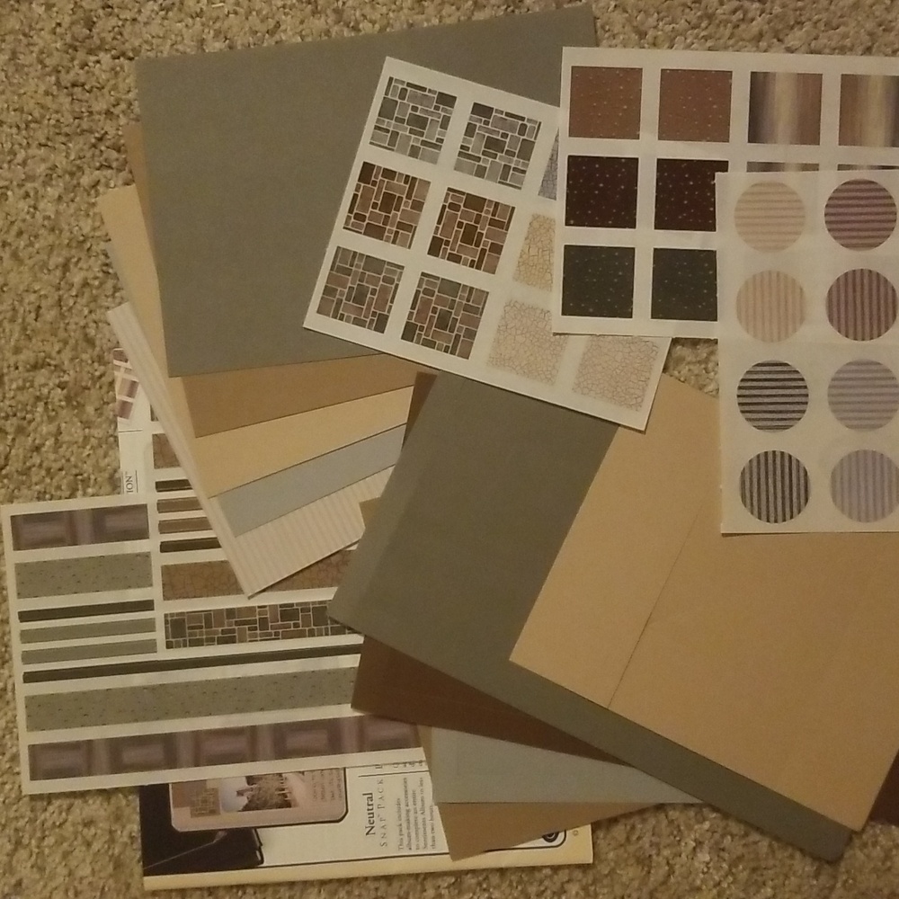 Creative Memories 5 x 7 Snap Pack. Neutral.